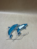 Dolphin Stained Glass Sun Catcher