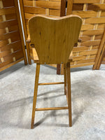 Vintage Doll Highchair with Optional Casters