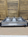 Elite Tray Buffet Server Food Warmer - Powers On