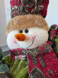 Plush Snowman Shelf Sitter