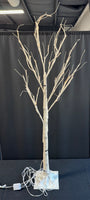 LED White Birch Tree with Posable Branches (WORKS)