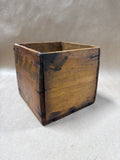 Small Wooden Box With Assorted Seaglass