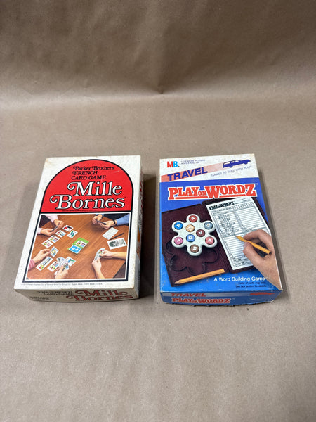 Set Of 2 Vintage Games