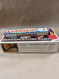 Dominoes And Sentence Cube Game Lot
