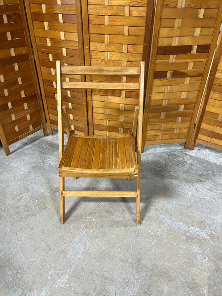 Folding Wooden Chair