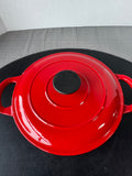 Red Buffalo Check Masterclass Enameled Cast Iron Dutch Oven