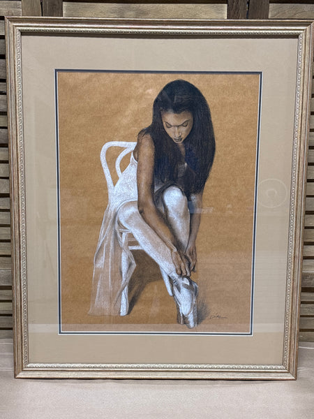 Ballet Dancer by Gerry Diaz; Signed