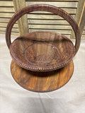 Vintage Collapsable Wooden Basket