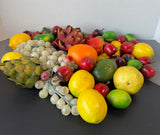 Lot of Assorted Faux Fruit