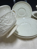 15-Piece Wedgwood England Embossed Patrician China Set