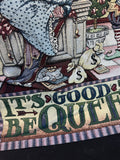 Mary Engelbreit It’s Good To Be Queen Tapestry Wall Hanging with Rod