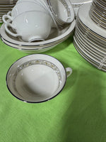 75-Piece Lenox Springdale Platinum Trim China Set