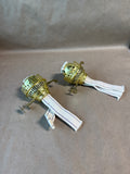 Brass Oil Lamp Burner Replacements - Pair