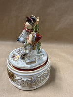 Snowman Spinning Musical Decoration WORKS