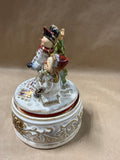 Snowman Spinning Musical Decoration WORKS