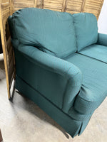 Sherrill Love Seat, dark green