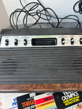 Atari Tele-Games Video Arcade System with Controllers, Games, Manuals & Accessories