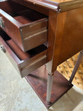 Bombay Style Petite Two Drawer Side Table