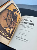 Crime & Punishment by Fyodor Dostoevsky 1980 Easton Press Hardcover Book Bound in Genuine Leather