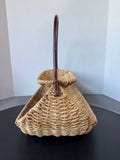 2-Tier Woven Basket Tray