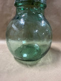 Green Viresa Jar With Cork Lid / 2 Available // PRICED INDIVIDUALLY