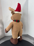 2.5FT Christmas Reindeer Plush Standing Decor