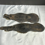 Pair Of Vintage Horse Brasses On Leather Straps