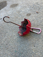 Hummingbird Feeder w/Small Bird Watering Umbrella Hanger