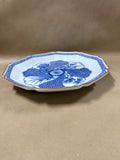 Japanese Blue And White Platter