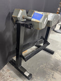 2-Tier Black Steel Vintage Dumbbell Rack with 4 Dumbbells