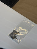 Sterling/Marcasite Buckle Pendant with Initials “WW” (AS IS)