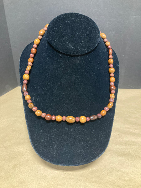 Wooden Beaded Necklace