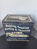 Large Firetime Marsallows Reproduction Storage Tin
