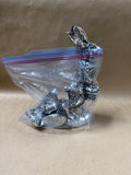 Chrome Style Resin Bunny And Chicks