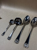 Williamsburg Royal Shell Kirk Stieff 4 Piece Hostess Set From Lenox With Box (B)
