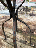 Wrought Iron and Wood Plant Stand, Project Piece