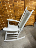 Cream Painted Rocking Chair