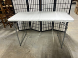 Adjustable Height 4 ft. Folding Table