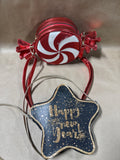 MAD Engine Peppermint Crossbody Bag And Girls Happy New Year Purse - Pair