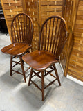 Pair of Swivel Bar Stools