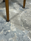 Baker Petite Round Accent Table with Drawer; Optional Casters