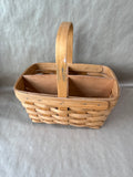 Small Longaberger Basket With Divider