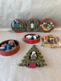 7 Piece Lot Of Vintage Hallmark Ornaments
