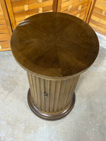 Drexel Round Pedestal Cabinet