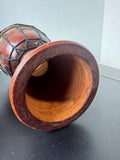 African Djembe Hand Drum with Hand Painted Base