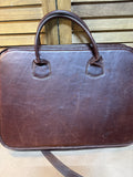 Don Sergio Leather & Suede Briefcase Bag