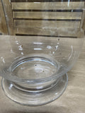 Lightweight Clear Glass Vase // 3 Available // PRICED INDIVIDUALLY
