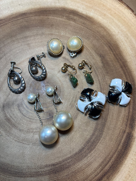 (C) Clip Earring Lot
