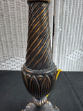Pair of Ornate Resin Table Lamps (WORKS)