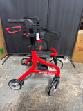 Red Drive Medical Nitro Sprint Folding Rollator Walker